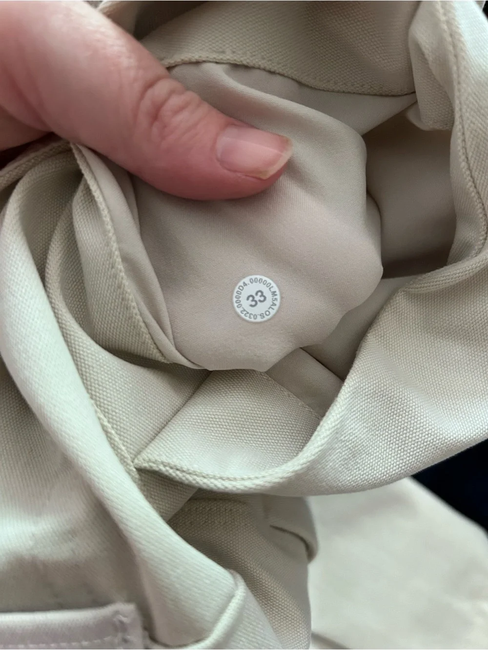 Lululemon Utilitech Carpenter Pants Natural Ivory